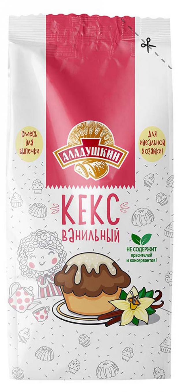 

Смесь для выпечки Аладушкин кекс ванильный, 330 г