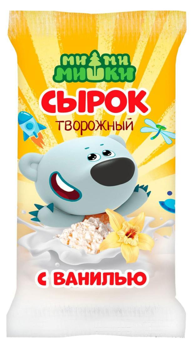 Сырок творожный Ми-ми-мишки ваниль 9% БЗМЖ, 90 г