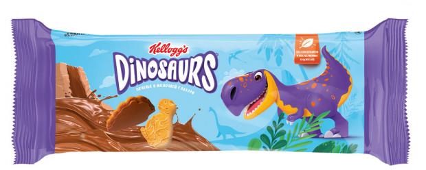 

Печенье Kellogg's Dinosaurs в молочной глазури, 191 г