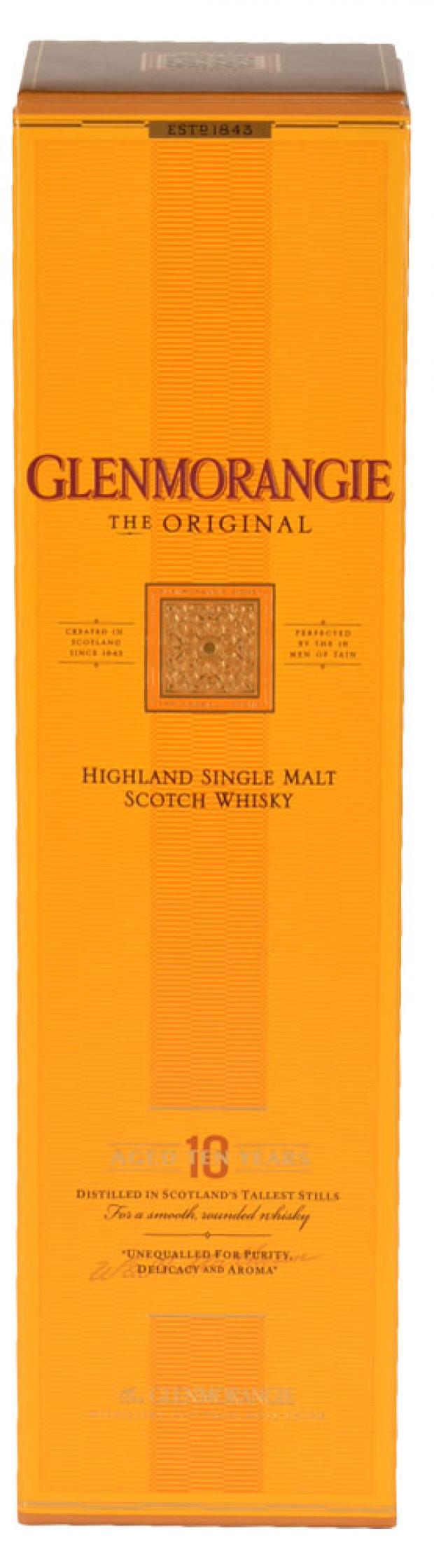 

Виски Glenmorangie Original десятилетний в подарочной упаковке Шотландия, 0,7 л