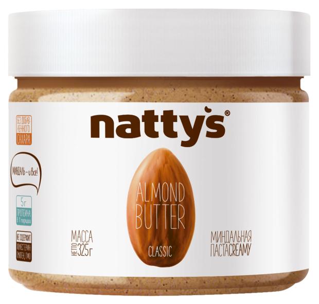 Паста миндальная Nattys Classic, 325 г