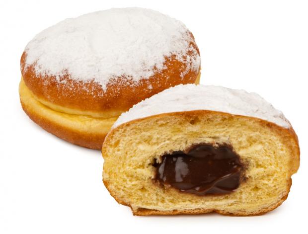 

Пончик АШАН с шоколадной начинкой, 60 г