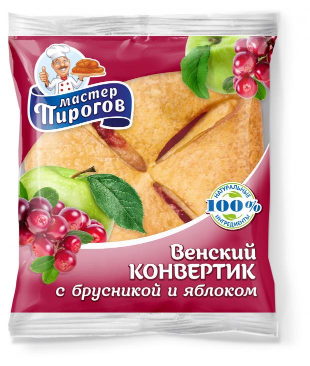 

Слойка Мастер Пирогов венский конвертик бусника-яблоко, 70 г