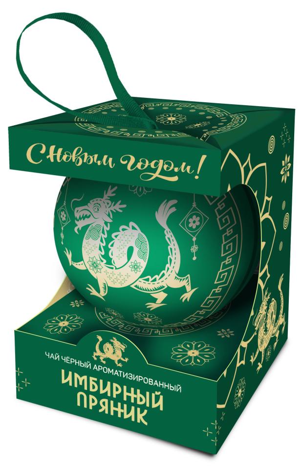 

Чай черный TEACO Имбирный пряник, 20 г