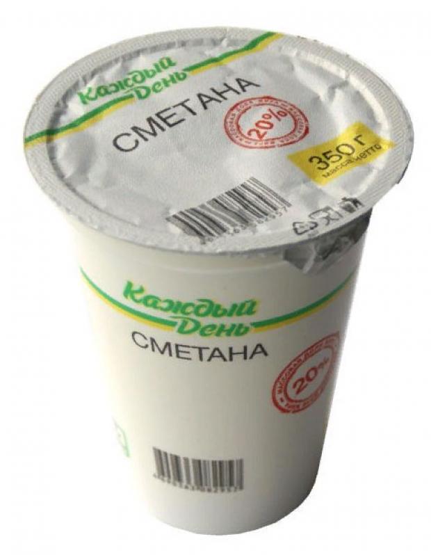 

Сметана «Каждый день» 20%, 350 г