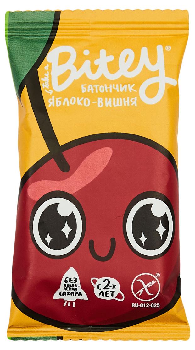 Батончик Take a Bitey Яблоко-Вишня от 2-х лет 25 г 35₽