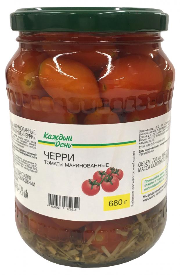

Томаты маринованные «Каждый День» Черри, 680 г