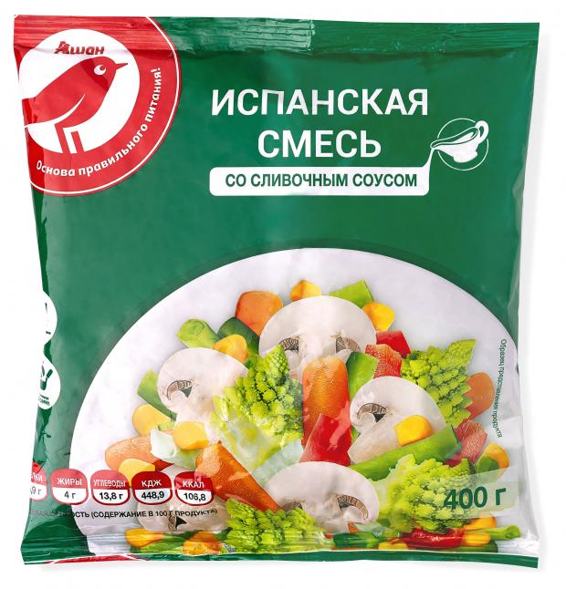 

Смесь овощная АШАН Испанская в соусе, 400 г