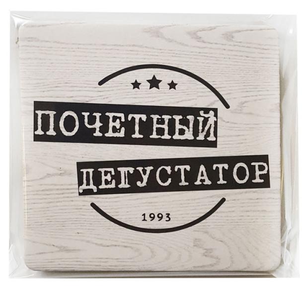 

Подставка под стакан Почетный дегустатор, 9 см, 4 шт