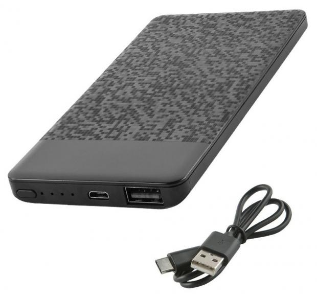 

Внешний аккумулятор mObility PowerBank MT-02 черный 5000 мАч