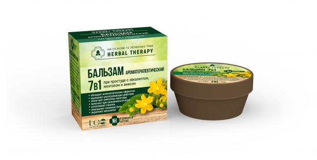 

Бальзам EO Laboratorie Ароматерапевтический при простуде 7в1, 50 г