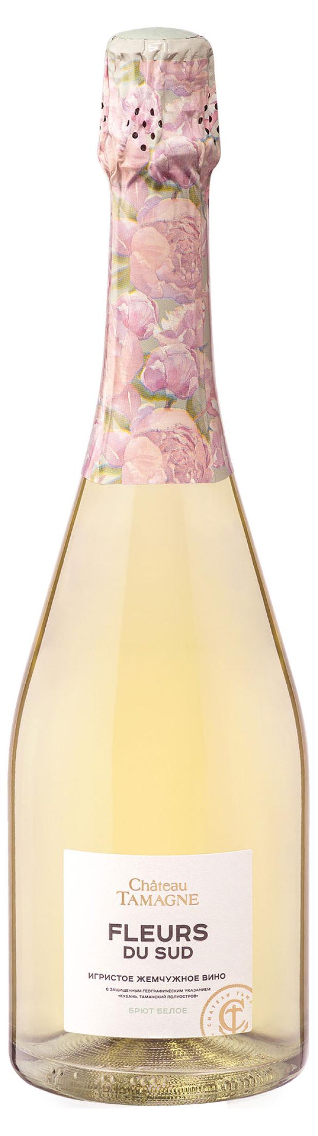 

Игристое вино Chateau TAMAGNE Fleurs du Sud брют белое Россия, 0,75 л