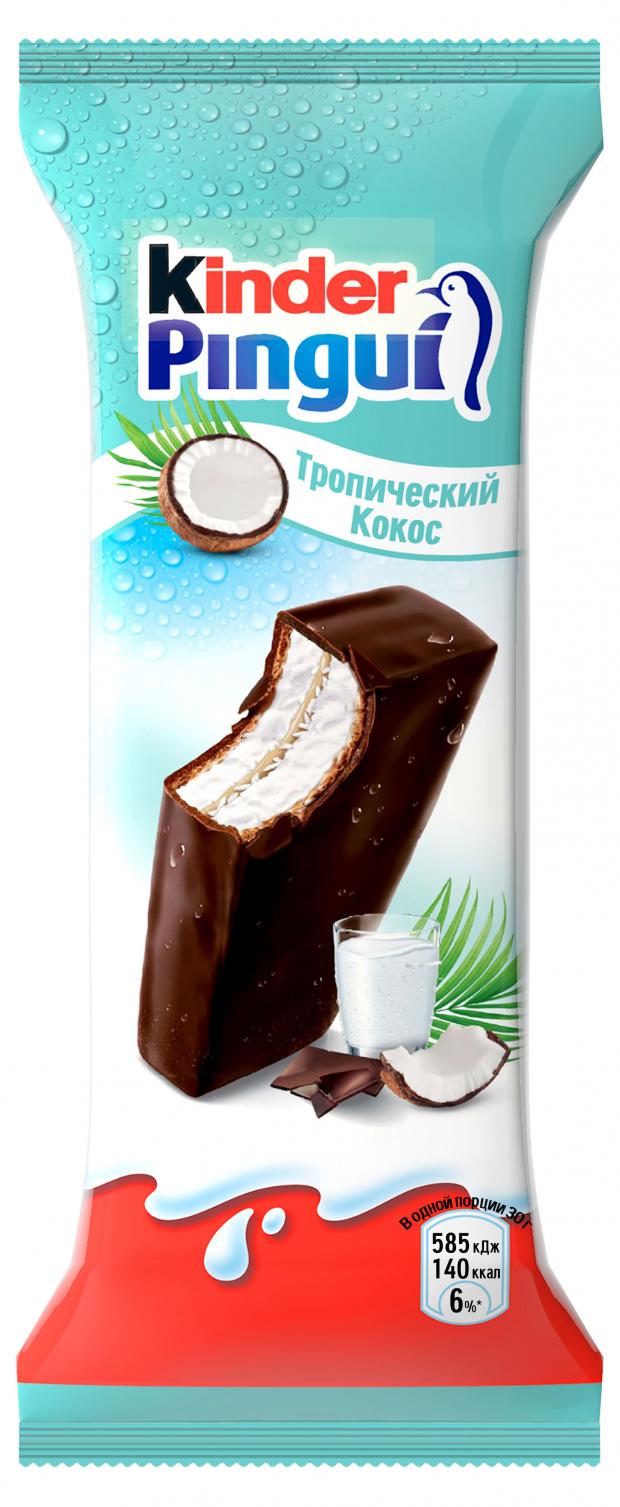 Пирожное Kinder Пингви кокос, 30 г