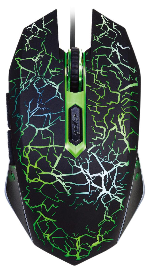 

Мышь игровая Oklick 896G черная оптическая 12800dpi