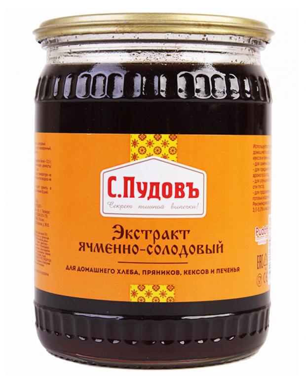 

Экстракт ячменно-солодовый «С.Пудовъ», 650 г