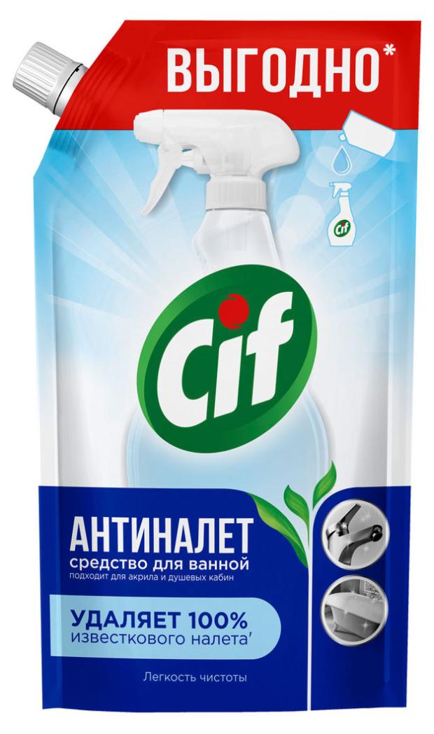 

Чистящее средство для ванной Cif Легкость чистоты антиналет, 500 мл