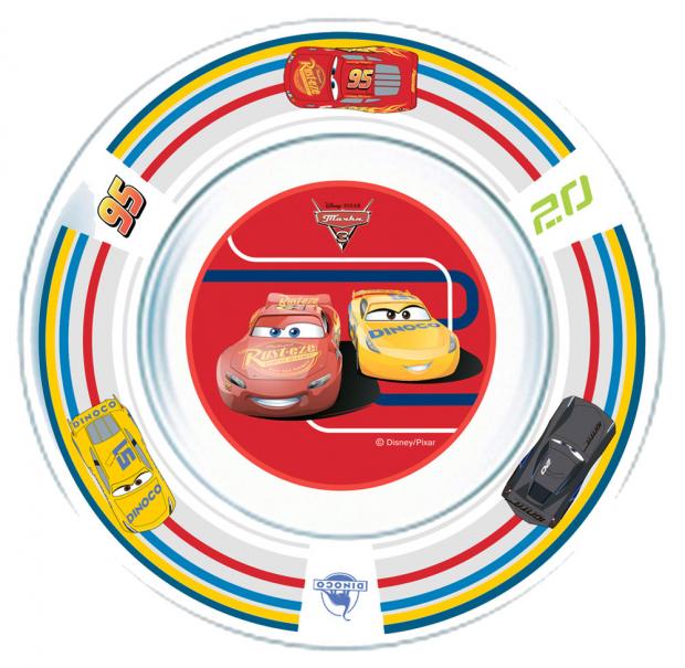 

Тарелка десертная ОСЗ Disney Тачки 3, 19,6 см