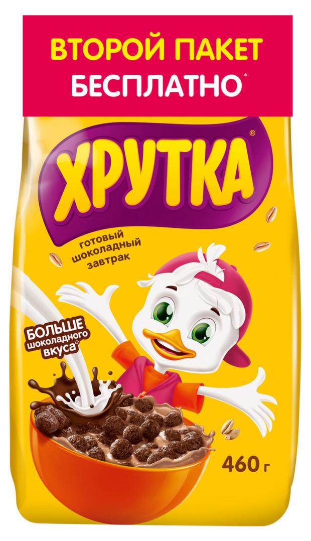 

Готовый шоколадный завтрак ХРУТКА обогащенный кальцием, 2х460 г