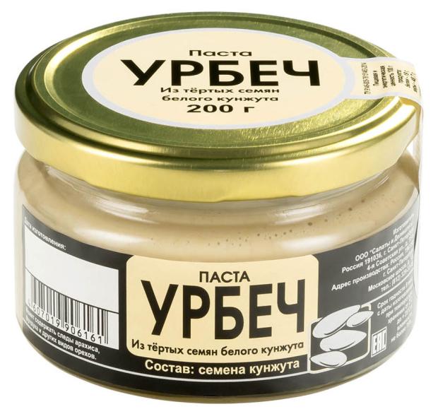 Паста Урбеч Салаты&Деликатесы из семян белого кунжута, 200 г