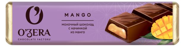 

Шоколад молочный O'zera начинка манго, 50 г