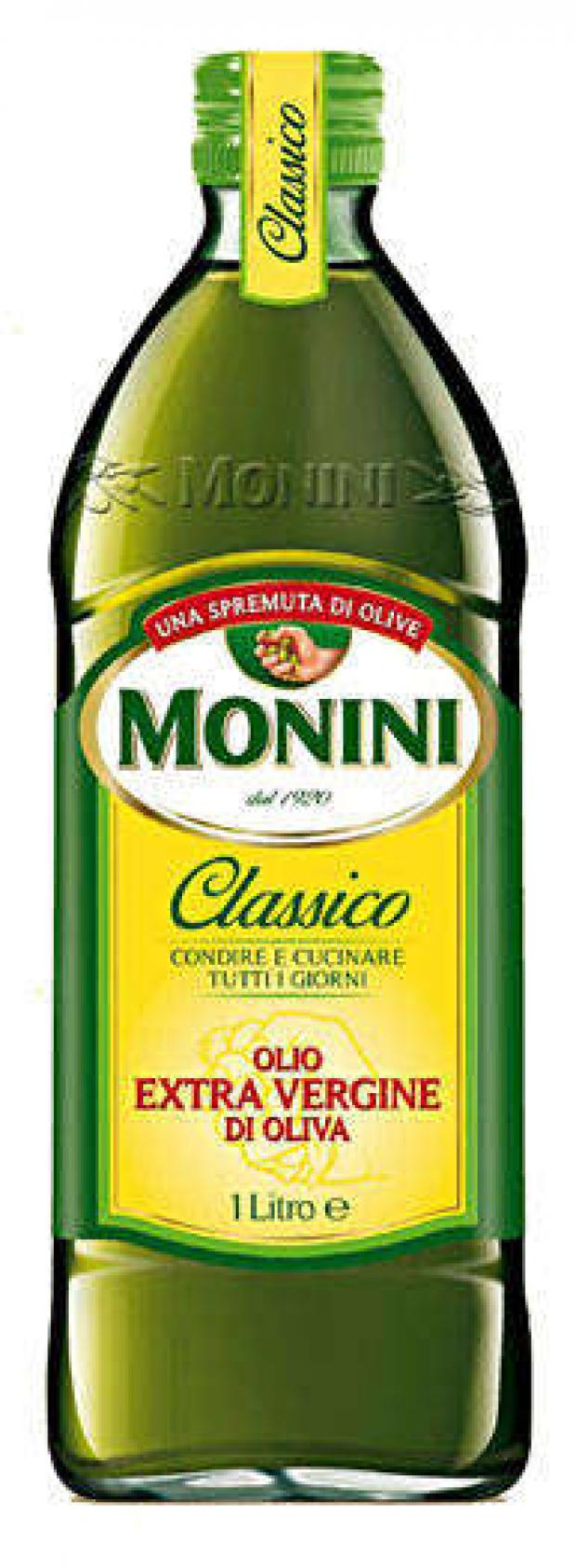 Масло оливковое Monini Extra Virgin нерафинированное, 1 л