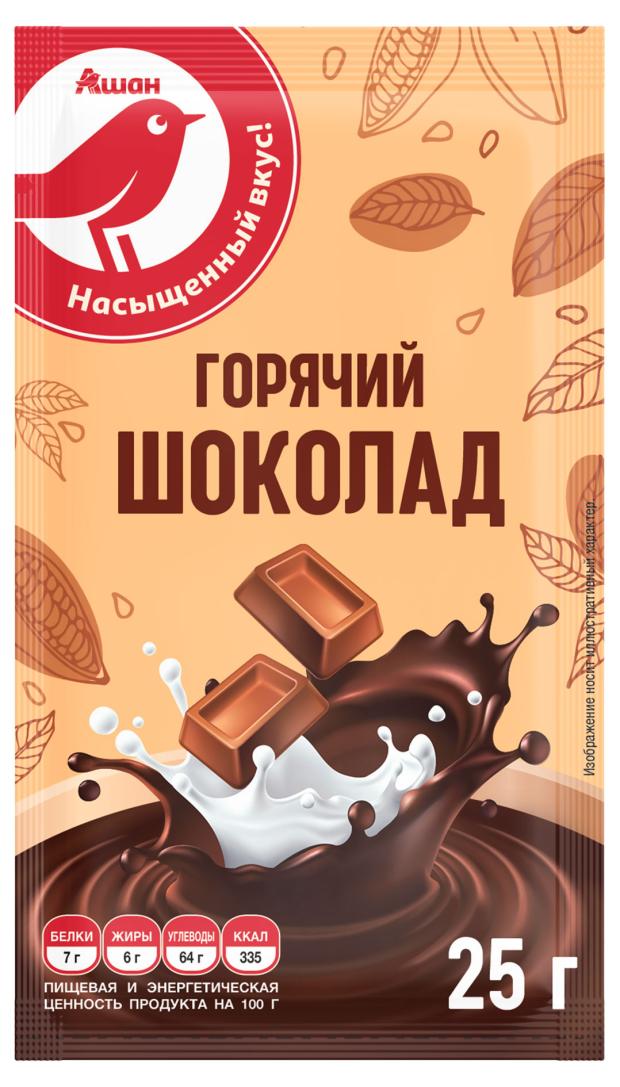 

Горячий шоколад АШАН Красная птица, 25 г