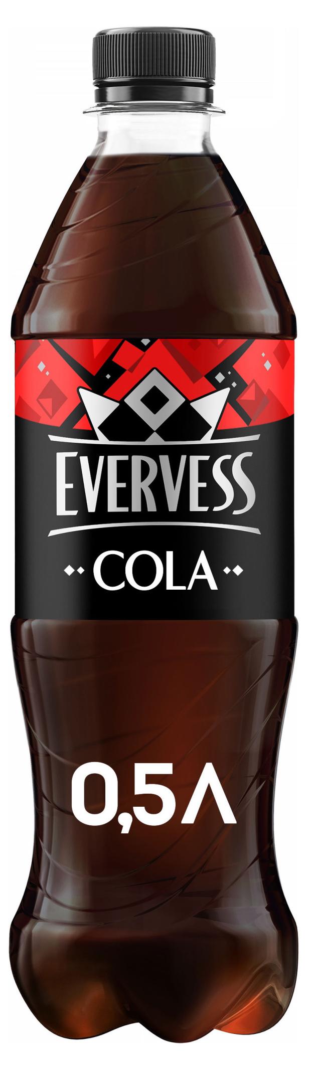 цена Напиток газированный Evervess Cola, 500 мл