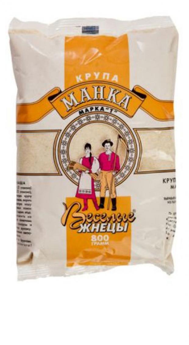 Крупа манная Веселые жнецы, 800 г
