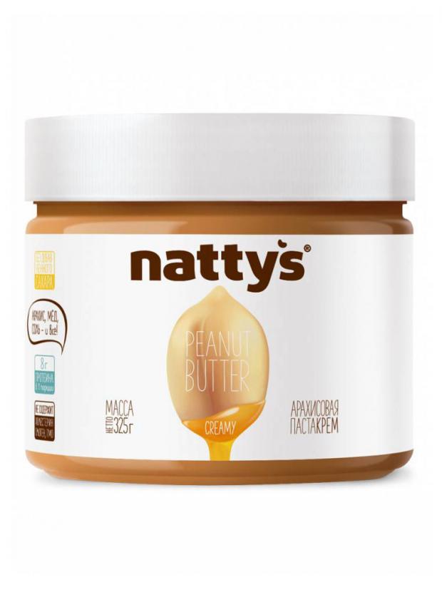 

Паста-крем арахисовая Nattys CREAMY, 325 г