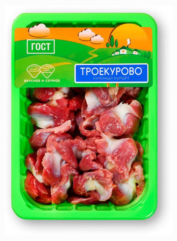 Желудки Троекурово цыпленка бройлера охлажденные, 500 г