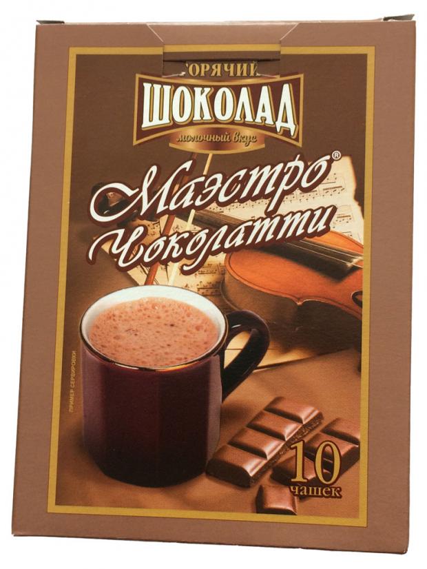 Горячий шоколад Маэстро Чоколатти молочный классический растворимый, 25 г