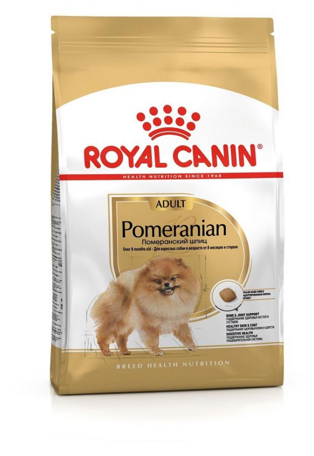 фото Сухой корм для собак royal canin pomeranian adult померанский шпиц, 500 г