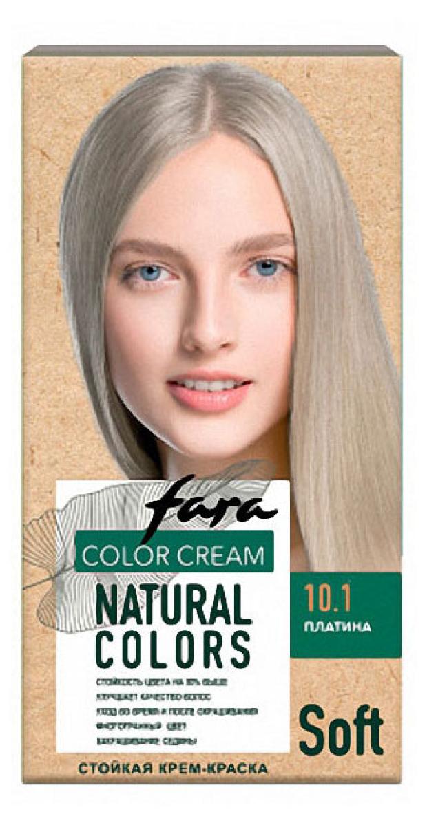 Краска для волос Fara Natural Colors Soft 354 платина, 117 г