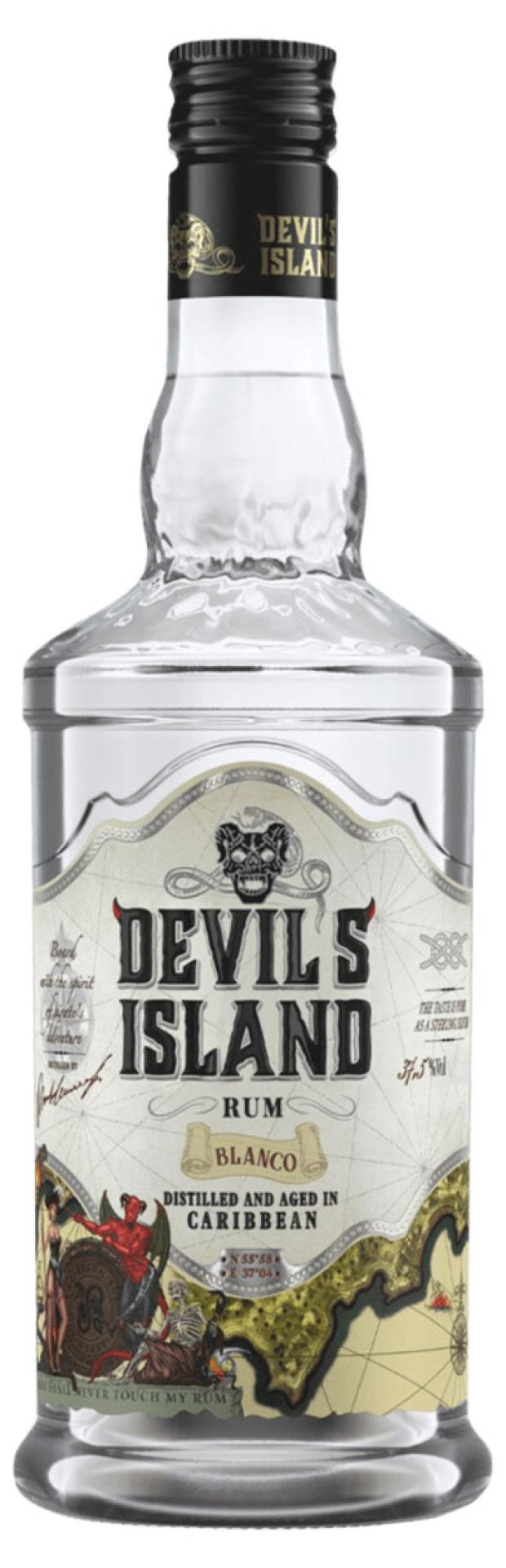 

Ром Devil's Island бланко 37,5% Россия, 1 л