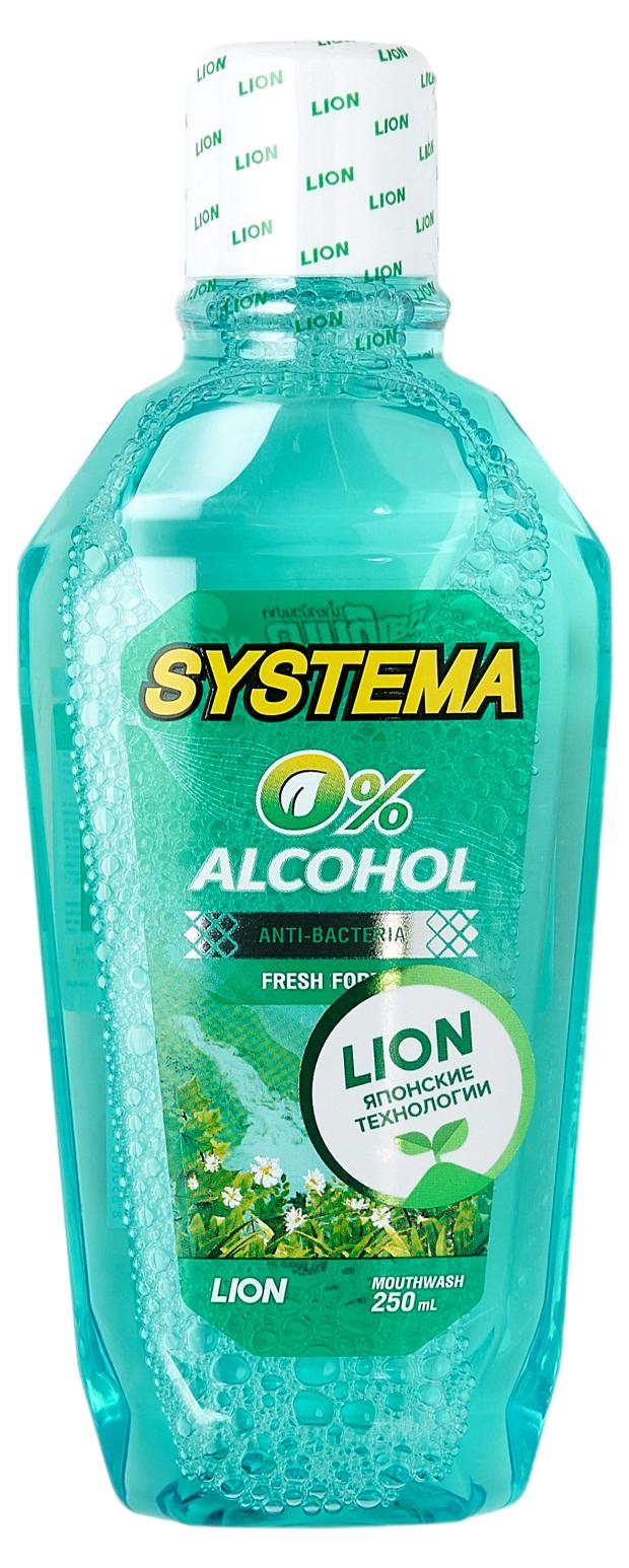 

Ополаскиватель для полости рта Lion Systema Зеленый лес, 250 мл