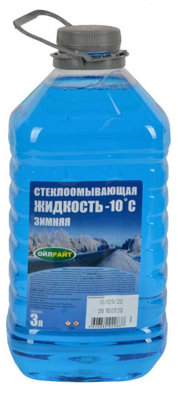 Жидкость для стеклоомывателя Oilright -10C, 3 л