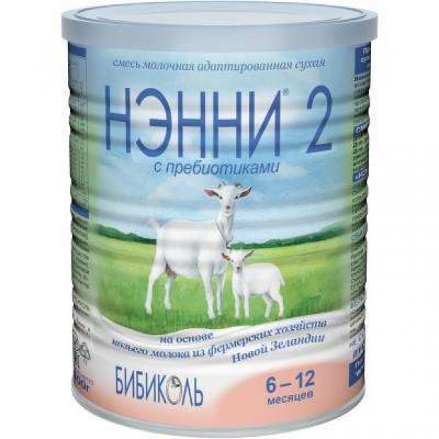Смесь молочная Нэнни 2 с пребиотиками с 6 мес, 400 г
