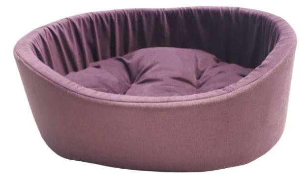 

Лежак для домашних животных HOMEPET Montana 1 насыщенный виноград, 43х38х15 см