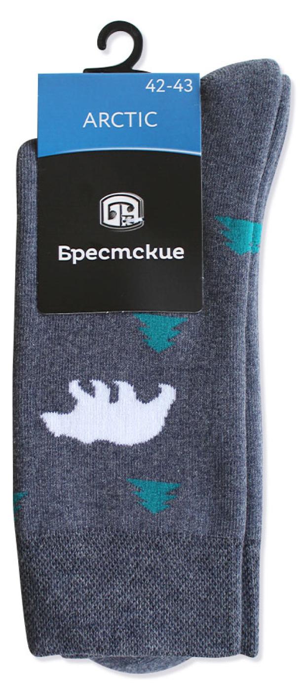 

Носки мужские Брестские 18С2424 темно-серый меланж, р 27