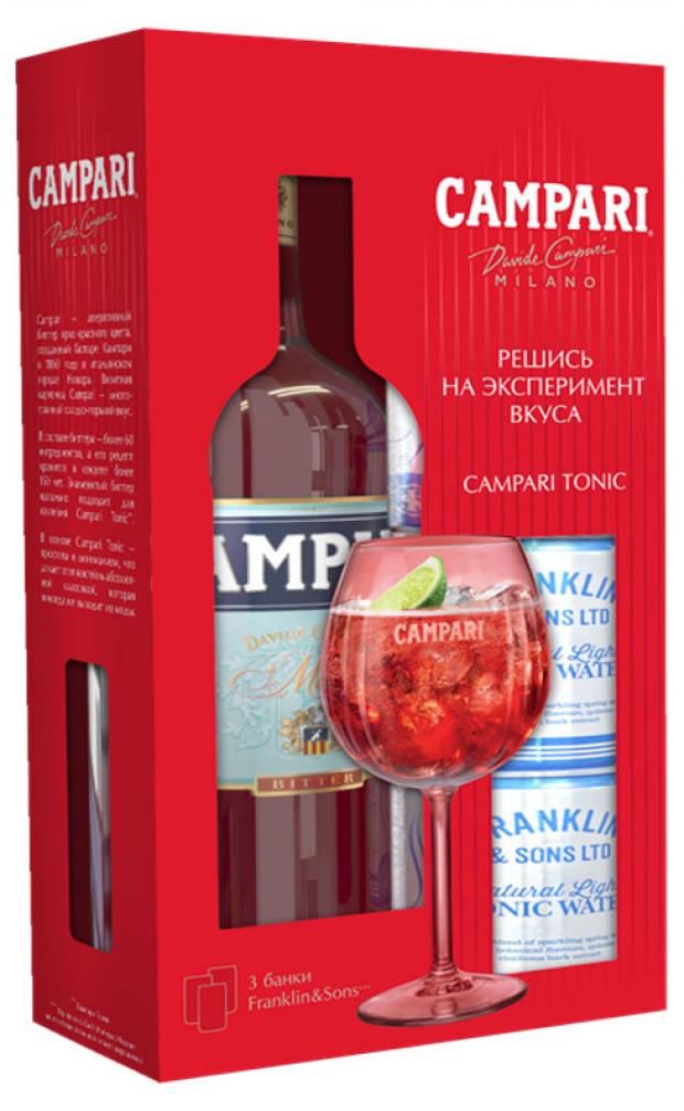 Ликер Campari Италия, 0,75 л + Тоник