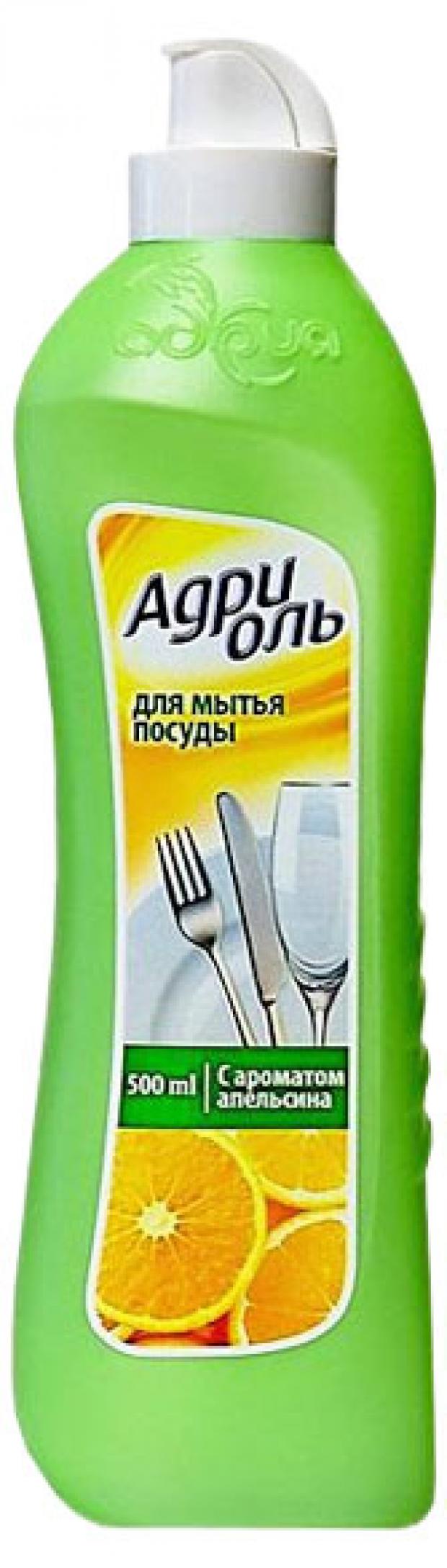 

Гель для мытья посуды Адрия Адриоль Апельсин Эффективная формула, 500 мл
