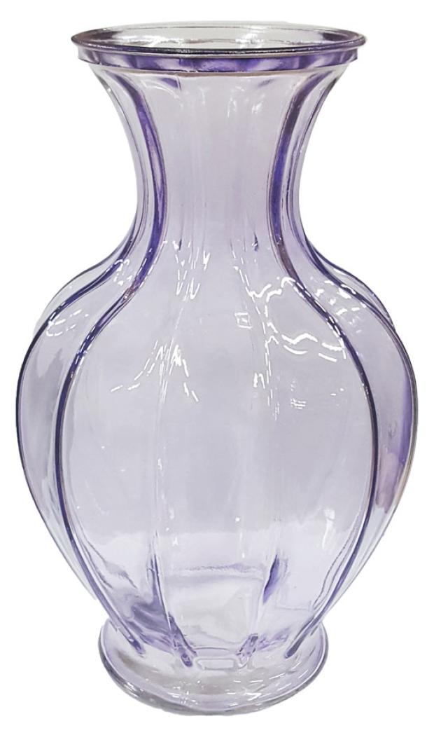 

Ваза стеклянная декоративная NinaGlass Кувшин лавандовый, 29 см