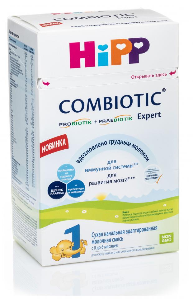 

Смесь сухая молочная HiPP Combiotic Expert 1 с рождения БЗМЖ, 600 г