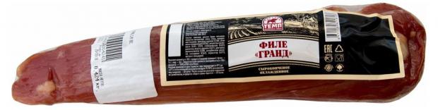 Филе сырокопченое Темп Гранд (0,4-0,7 кг) , 1 упаковка ~ 0,5 кг