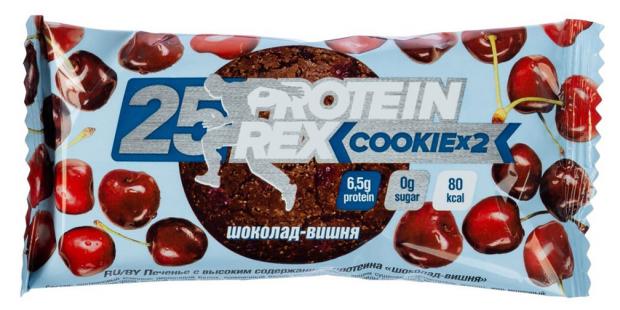 

Печенье протеиновое Protein Rex Сookie овсяное с клюквой, 50 г