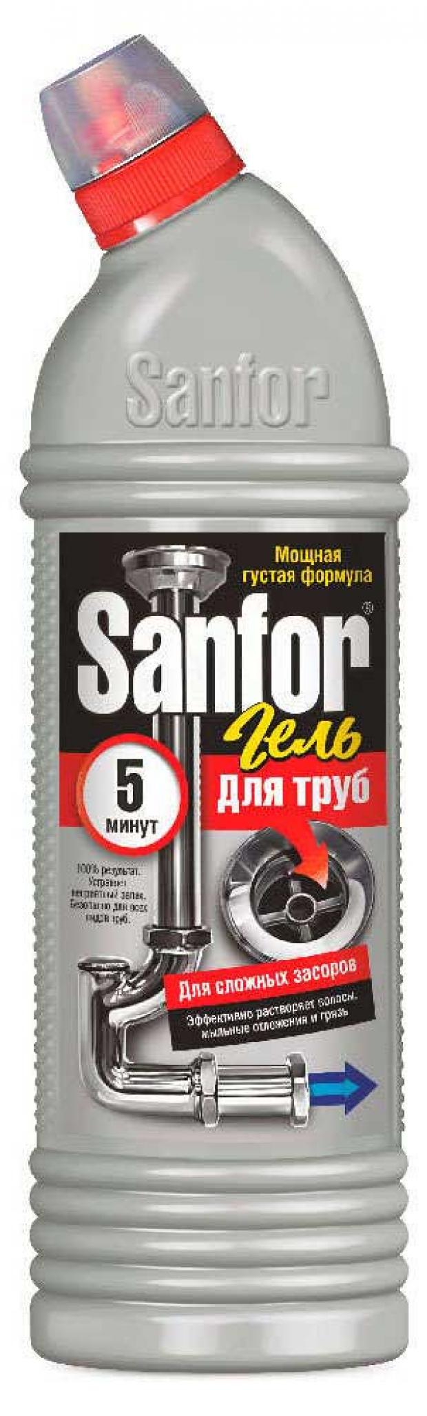 

Гель для очистки труб Sanfor, 1 л