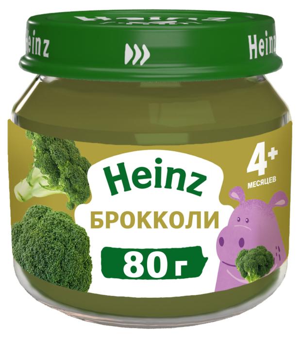 Пюре Heinz Брокколи с 4 мес., 80 г пюре heinz чернослив с 5 мес 80 г