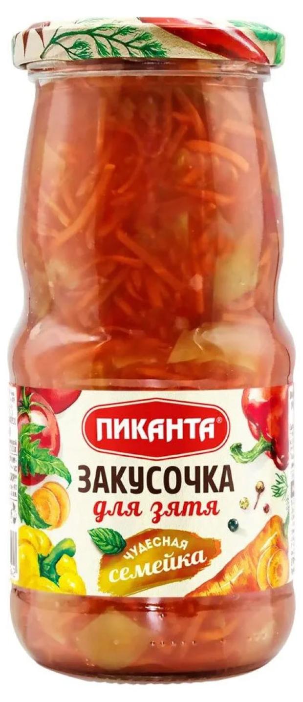 Овощная закуска Пиканта Для зятя, 470 г