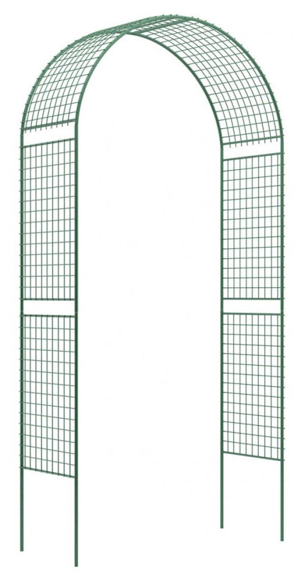 Арка садовая разборная Сетка широкая, 1,2 х 0,5 х 2,5 м