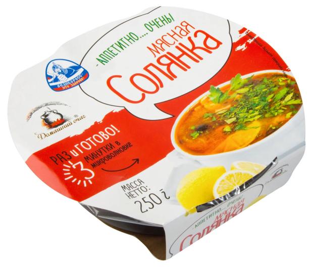 Солянка Домашний очаг Мясная 250 г 129₽